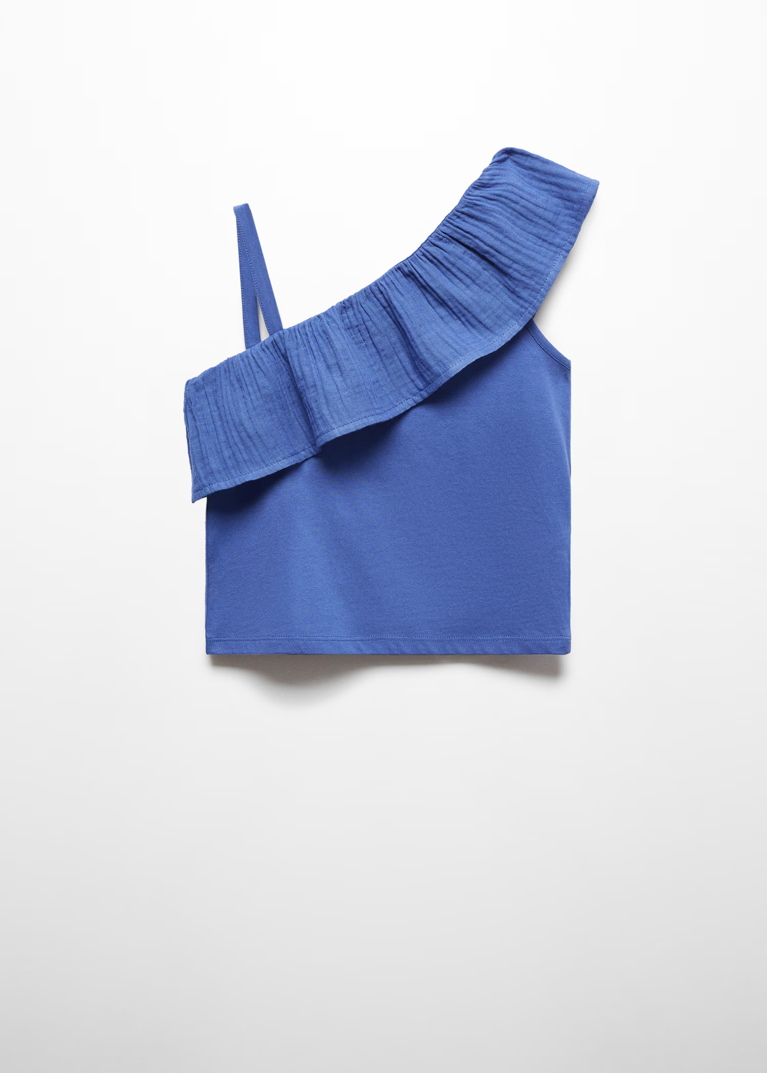 T-shirt Asymétrique Volanté